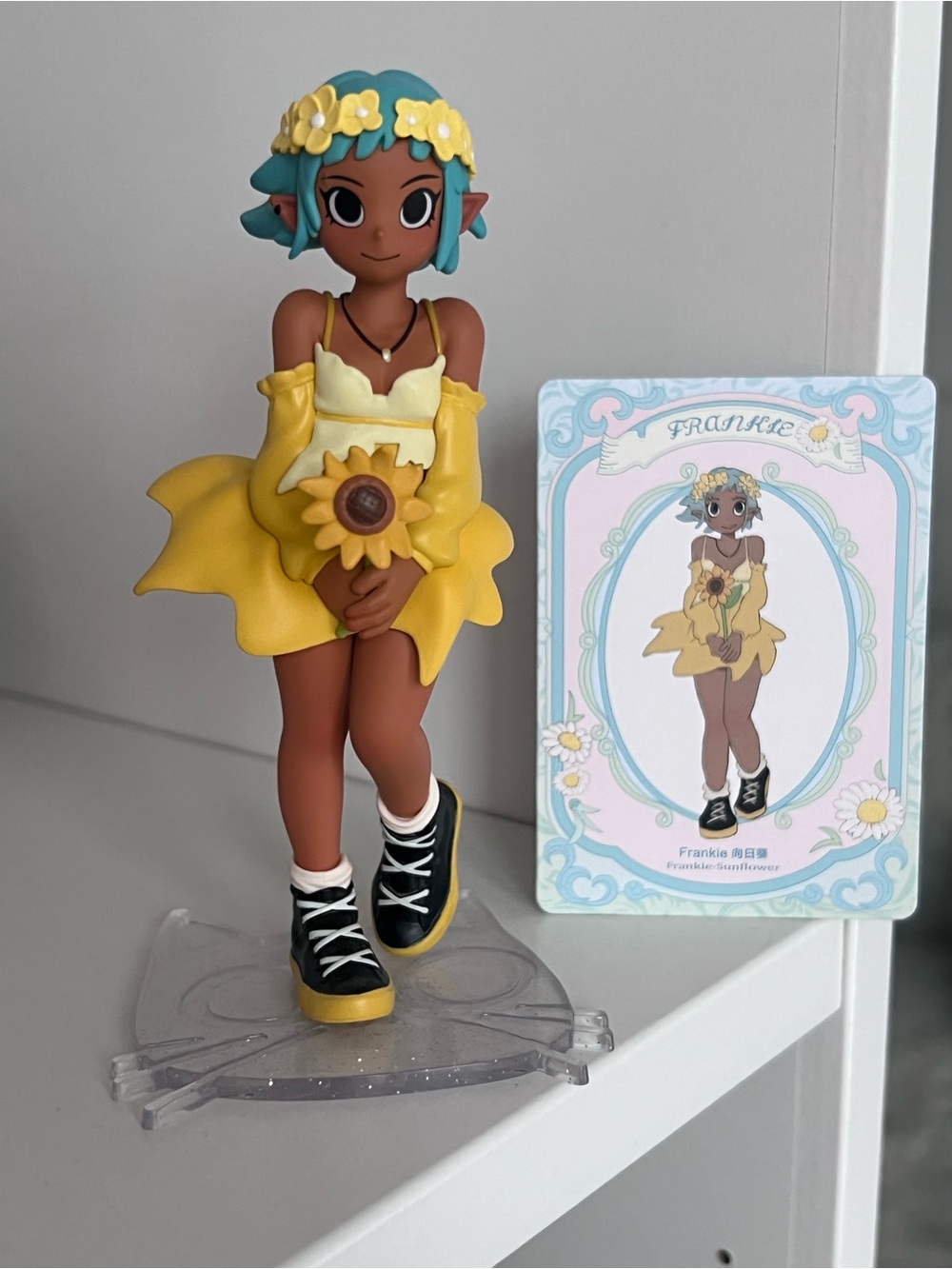 🌻POPMART - Peach riot Punk fairy series Frankie Sunflower